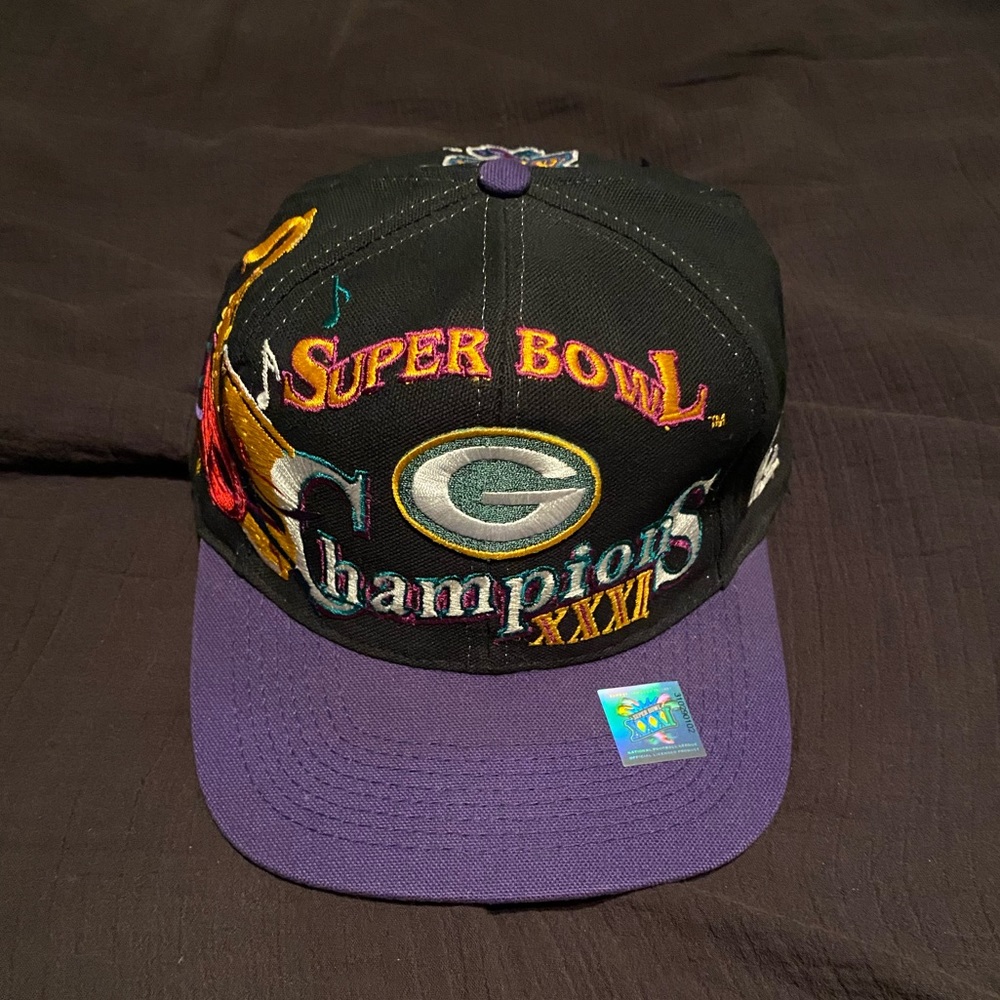 Vintage Super Bowl XXXI Champions Snapback Hat